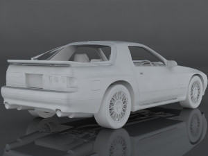 1990 mazda rx-7 3D मॉडल