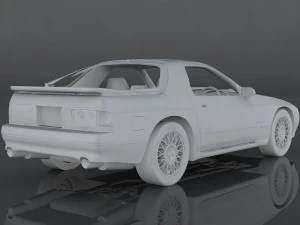 1990 mazda rx-7 3D Model