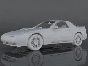 1990 mazda rx-7 3D Model