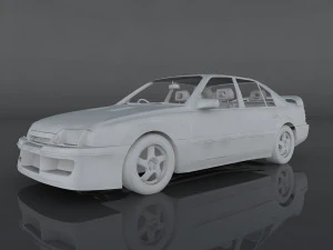 1990 lotus carlton 3D Model