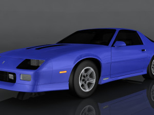 chevrolet camaro iroc 3D Model
