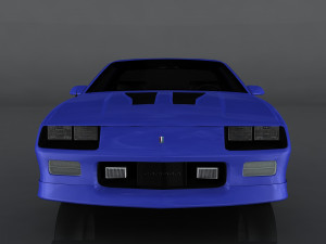 chevrolet camaro iroc 3Dモデル