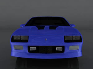 chevrolet camaro iroc 3D Model