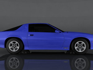 chevrolet camaro iroc 3Dモデル