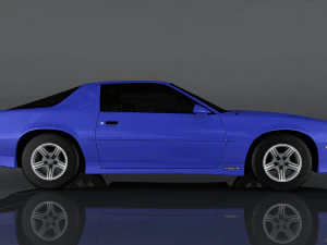 chevrolet camaro iroc 3D Model