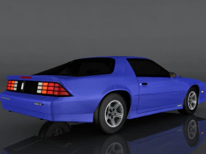 chevrolet camaro iroc 3D Model