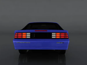 chevrolet camaro iroc 3D Model