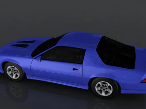chevrolet camaro iroc 3D Model