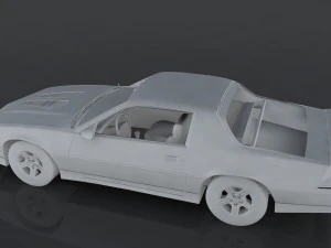 chevrolet camaro iroc 3D Model