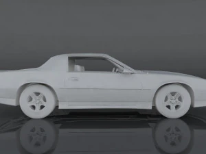 chevrolet camaro iroc 3D Model