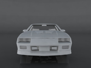 chevrolet camaro iroc 3Dモデル