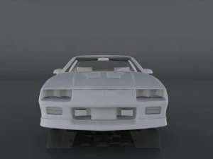 chevrolet camaro iroc 3D Model