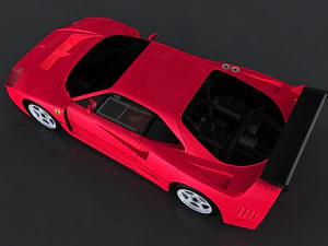 1989 ferrari f40 3D Model