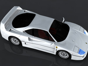 ferrari f40 3D Model