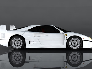 ferrari f40 3D Model