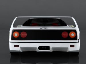 ferrari f40 3D Model