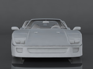ferrari f40 3D Model