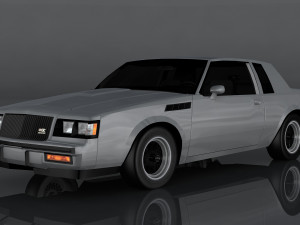 buick regal gnx Modèle 3D