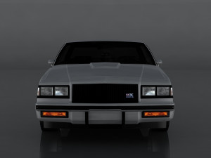 buick regal gnx 3D-Modell