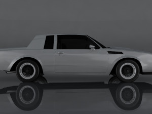 buick regal gnx 3D-Modell