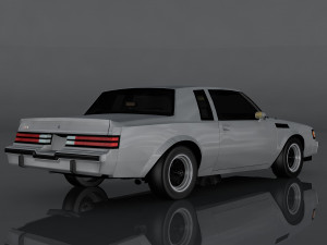 buick regal gnx 3D-Modell