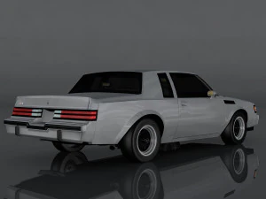buick regal gnx 3D Model