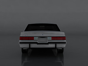 buick regal gnx 3D-Modell