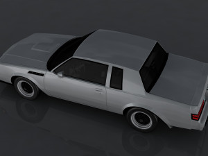 buick regal gnx 3D-Modell