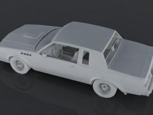 buick regal gnx 3D-Modell