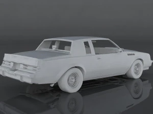 buick regal gnx 3D Model