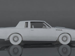 buick regal gnx 3D-Modell