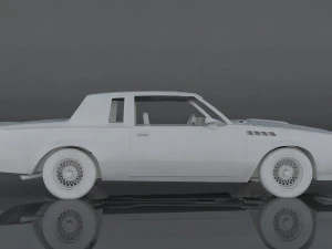 buick regal gnx 3D Model