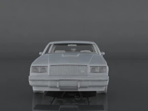 buick regal gnx 3D Model