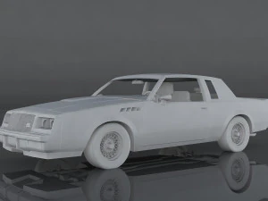 buick regal gnx 3D Model