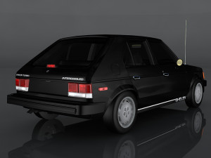 dodge shelby omn Model 3D