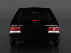 dodge shelby omn Model 3D