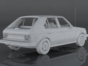 dodge shelby omn Model 3D
