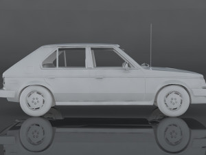 dodge shelby omn Model 3D