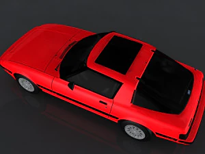 1985 mazda rx-7 3D Model