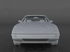 1985 mazda rx-7 Modèle 3D