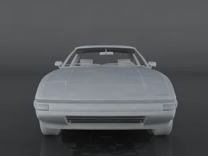 1985 mazda rx-7 3D Model