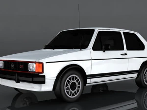 volkswagen coelho gti Modelo 3D