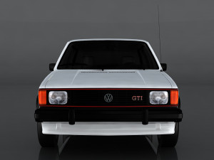 volkswagen rabbit gti Modèle 3D