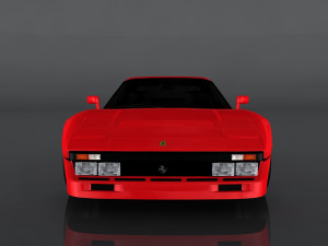 1984 ferrari gto 3D Model