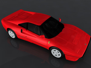 1984 ferrari gto 3D Model