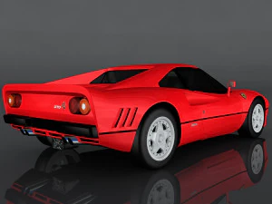 1984 ferrari gto 3D Model