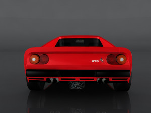 1984 ferrari gto 3D Model