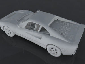 1984 ferrari gto 3D Model