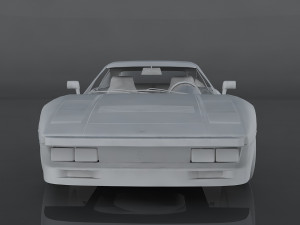 1984 ferrari gto 3D Model
