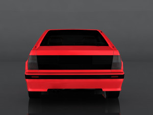 audi sport quattro 3D मॉडल